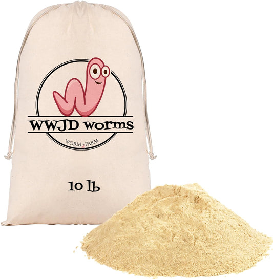 Food for Worms - Mineral-Rich Earthworm Chow, Boosts Composting Efficiency and Promotes Healthy