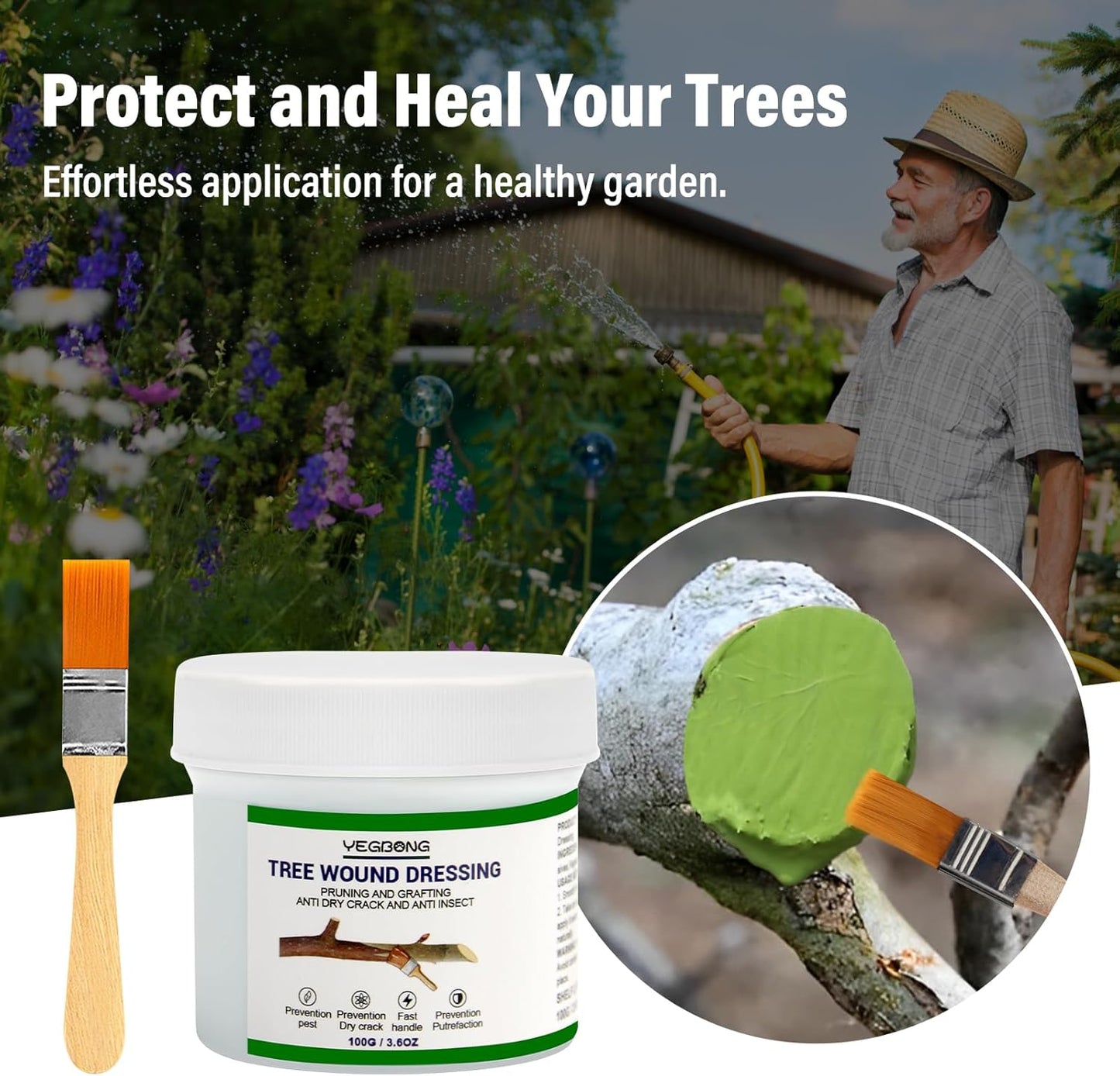 Madrigal Bonsai Pruning Sealer - Tree Wound Healing Paste for Grafting & Pruning Cuts | Fast-Drying| Professional Strength for Bonsai, Fruit Trees, and Plants