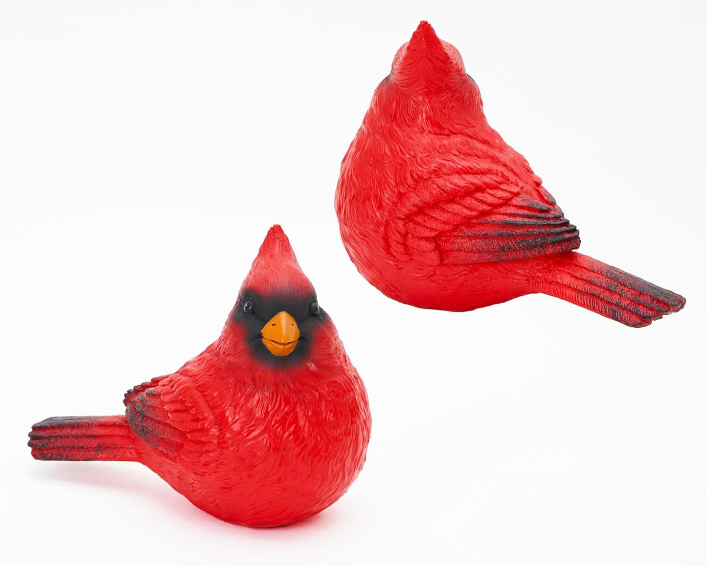 Red Cardinal Figurine, 8 inch Resin Vibrant Red Cardinal Memorial Gifts for Loss of Loved One