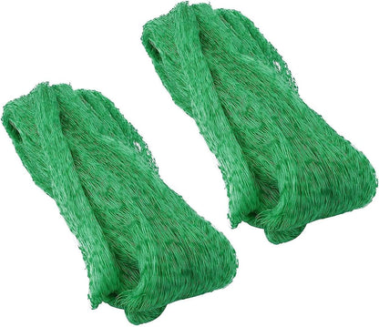 6-1/2 x 33 ft. Green Gentle Garden Netting/Row Cover/Screen | Protect Secure to Keep Away Birds and Rodents from Fruit, Vegetable, Flowers & Sensitive Plants, While Allowing Water & air in-2PK