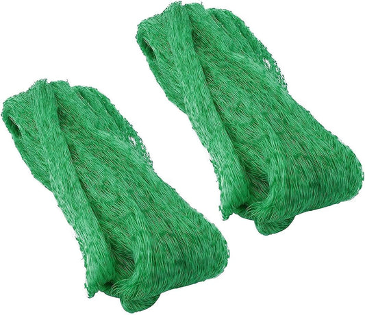 6-1/2 x 33 ft. Green Gentle Garden Netting/Row Cover/Screen | Protect Secure to Keep Away Birds and Rodents from Fruit, Vegetable, Flowers & Sensitive Plants, While Allowing Water & air in-2PK