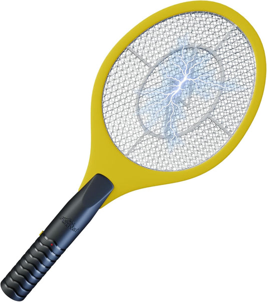 Bug Zapper 18" Electric Fly & Mosquito Swatter Racket - Outdoor/Indoor Killer for Flies