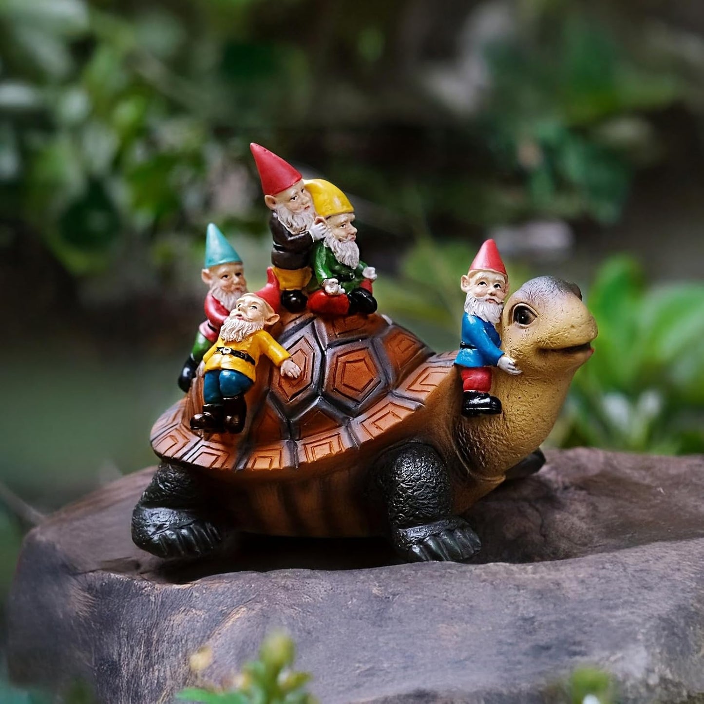 Garden Gnomes, Funny Garden Gnomes, Resin Garden Decor, Oudoor Decorations, Hand-Painted Weather-Resistant