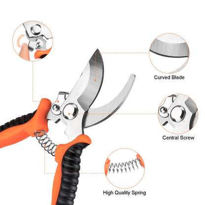 Upgrage Garden Grafting Tools, 2 in 1 Garden Pruning Tools Including Grafting Knife, Pruning
