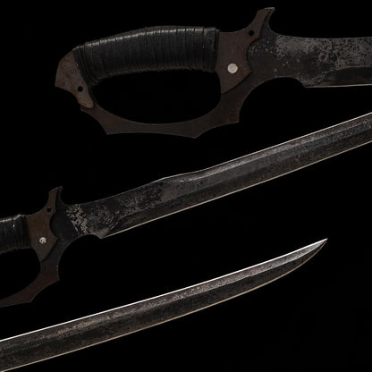 High Manganese Steel Blade Machete for Cutting Trees Heavy Duty Full Tang Outdoor Survival Hunting Tactical Sword