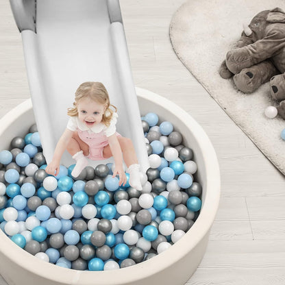 TRENDPLAY Plastic Balls for Ball Pits 2.2 Inch, Pack of 50 100 200 500 Hollow Balls, Perfect for Toddler Baby Pools,Party,Festival Decoration