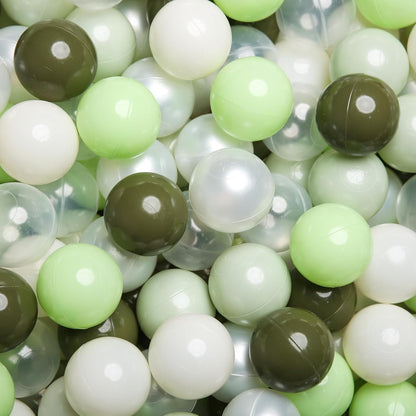 TRENDPLAY Plastic Balls for Ball Pits 2.2 Inch, Pack of 50 100 200 500 Hollow Balls, Perfect for Toddler Baby Pools,Party,Festival Decoration