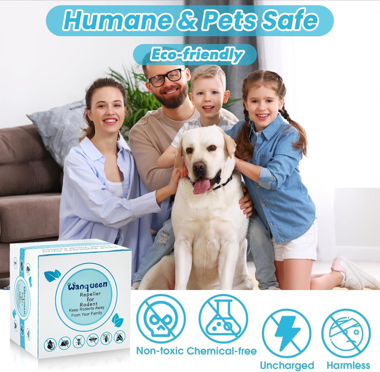 8 Pack Mouse Repellent Pouches with Peppermint Oil, Rodent Repellent, Mice Repellent Indoor& Outdoor, Best Mouse Deterrent, Natural Rat Repellent Indoor - Safe for Pets and Kids