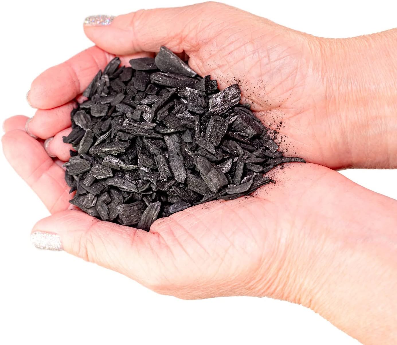 GARDENERA Horticultural Charcoal for Indoor Plants [5-Quart Bag] Black Diamond Soil Amendment for Orchids, Terrariums, and Gardening