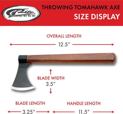 SZCO Supplies Throwing Tomahawk Axe, Black