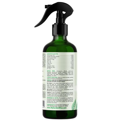 Professional Foliar Plant Spray with Essential Micronutrients 3-1-2 for Snake Plants, Dracaena trifasciata, Sansevieria - Liquid Fertilizer - Plant Food - Plant Shine - Plant Care (16 OZ)