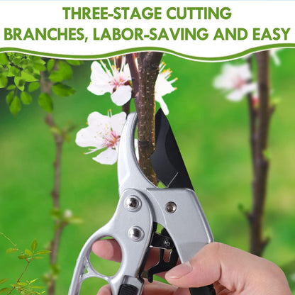 MEPEREZ Ultra Sharp Garden Clippers,Hand Clippers for yard work, Sharp Garden snips and pruners, Work 3 times easier, Premium Gardening shears & scissors