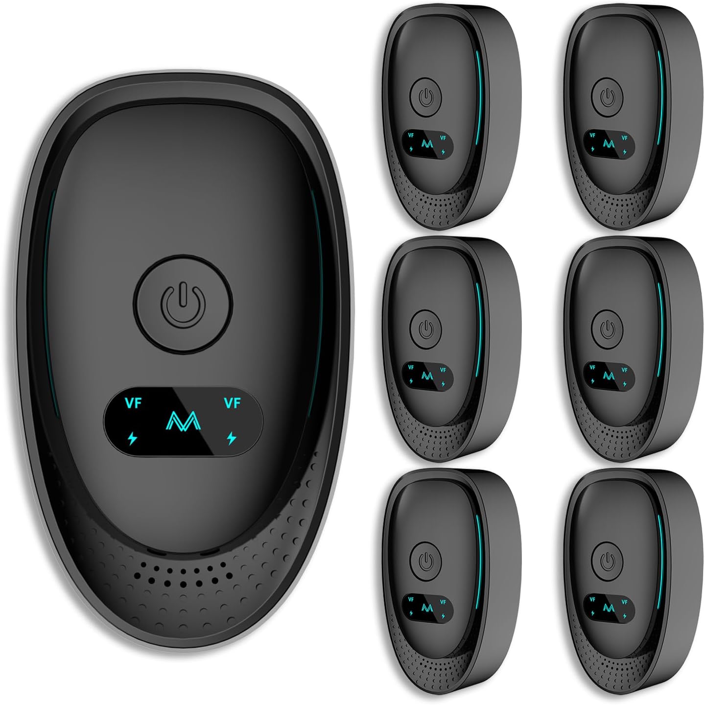 2025 Upgraded Ultrasonic Repellent Indoor, Mouse Traps Insert Plug in, Pest Control Repellent Ant,Roach,Rodent, Mouse, Bugs, Mosquito, Spider, for Home, Office, Warehouse 6 Packs