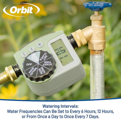 Orbit 62056 One Outlet Single-Dial Hose Faucet Timer