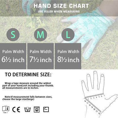 KLDOLLAR Gardening Gloves for Women, Thorn Proof Garden Gloves Yard Glove