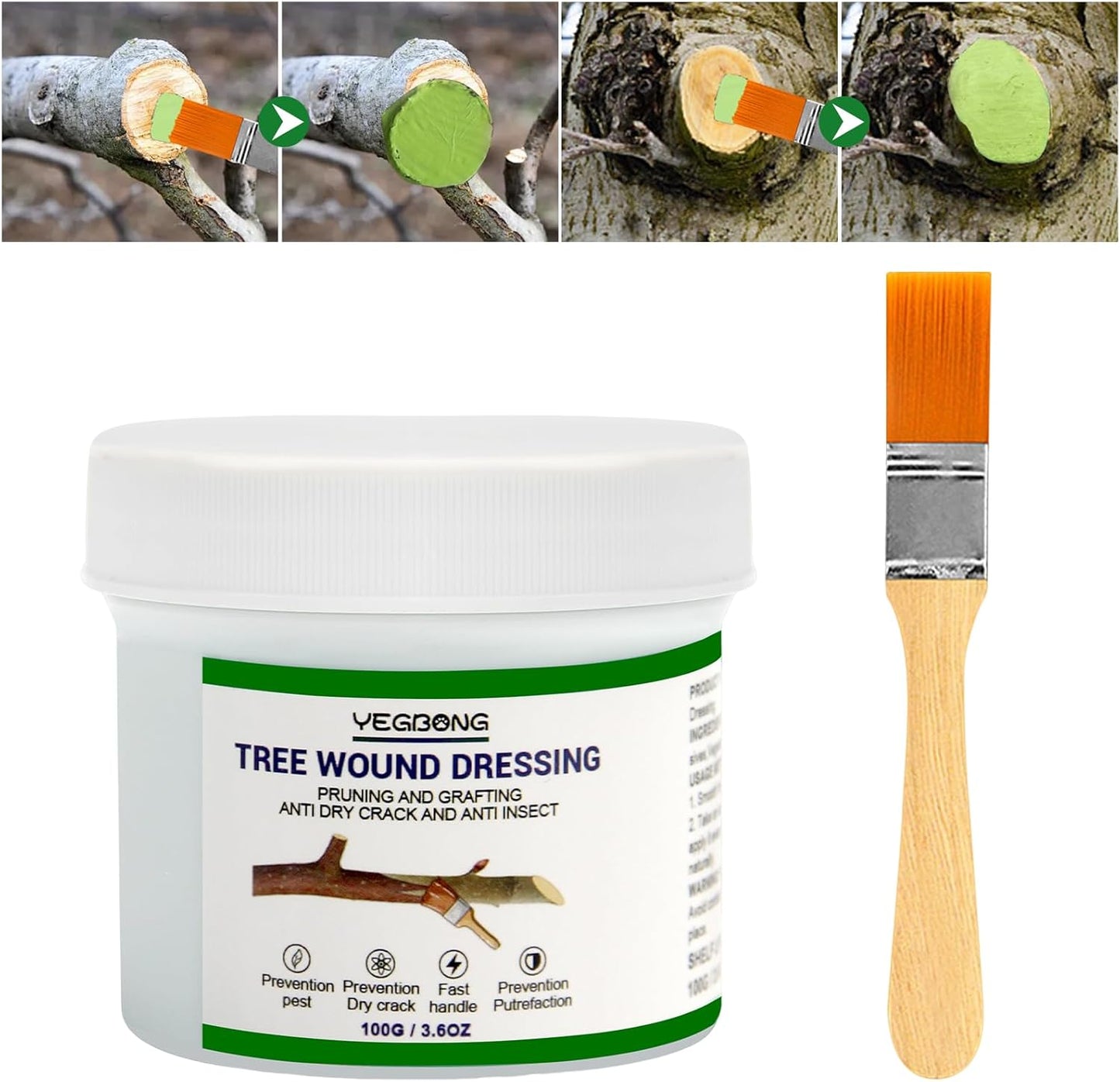 Madrigal Bonsai Pruning Sealer - Tree Wound Healing Paste for Grafting & Pruning Cuts | Fast-Drying| Professional Strength for Bonsai, Fruit Trees, and Plants