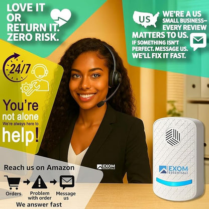 T-24, Ultrasonic Pest Repeller Wall Plug-in Most Effective Than Repellents - Get Rid of - Rodents, Squirrels, Mice, Rats, Bats, Roaches, Ants, Spiders, Bed Bugs, Мosquito, Insects, Fleas (2 Pack)