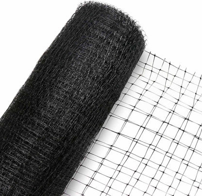 KLEWEE Bird Netting, 7.5 x 25 FT Heavy Plastic Duty Garden Netting to Protect Fruit Trees, Plants and Vegetables Against Birds, Deer, Squirrels and Other Animals