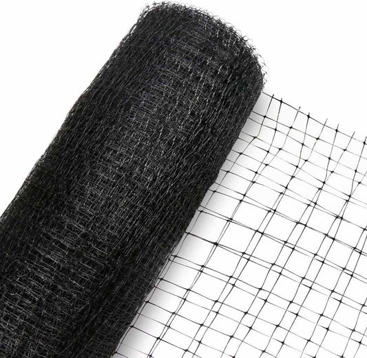 KLEWEE Bird Netting, 7.5 x 25 FT Heavy Plastic Duty Garden Netting to Protect Fruit Trees, Plants and Vegetables Against Birds, Deer, Squirrels and Other Animals