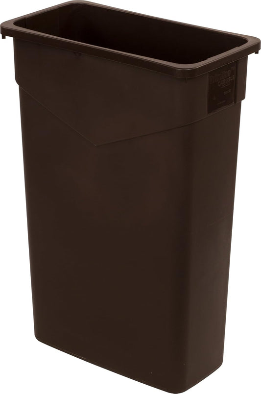 Carlisle FoodService Products 34202369 TrimLine Polyethylene Waste Container, 23 Gallon Capacity