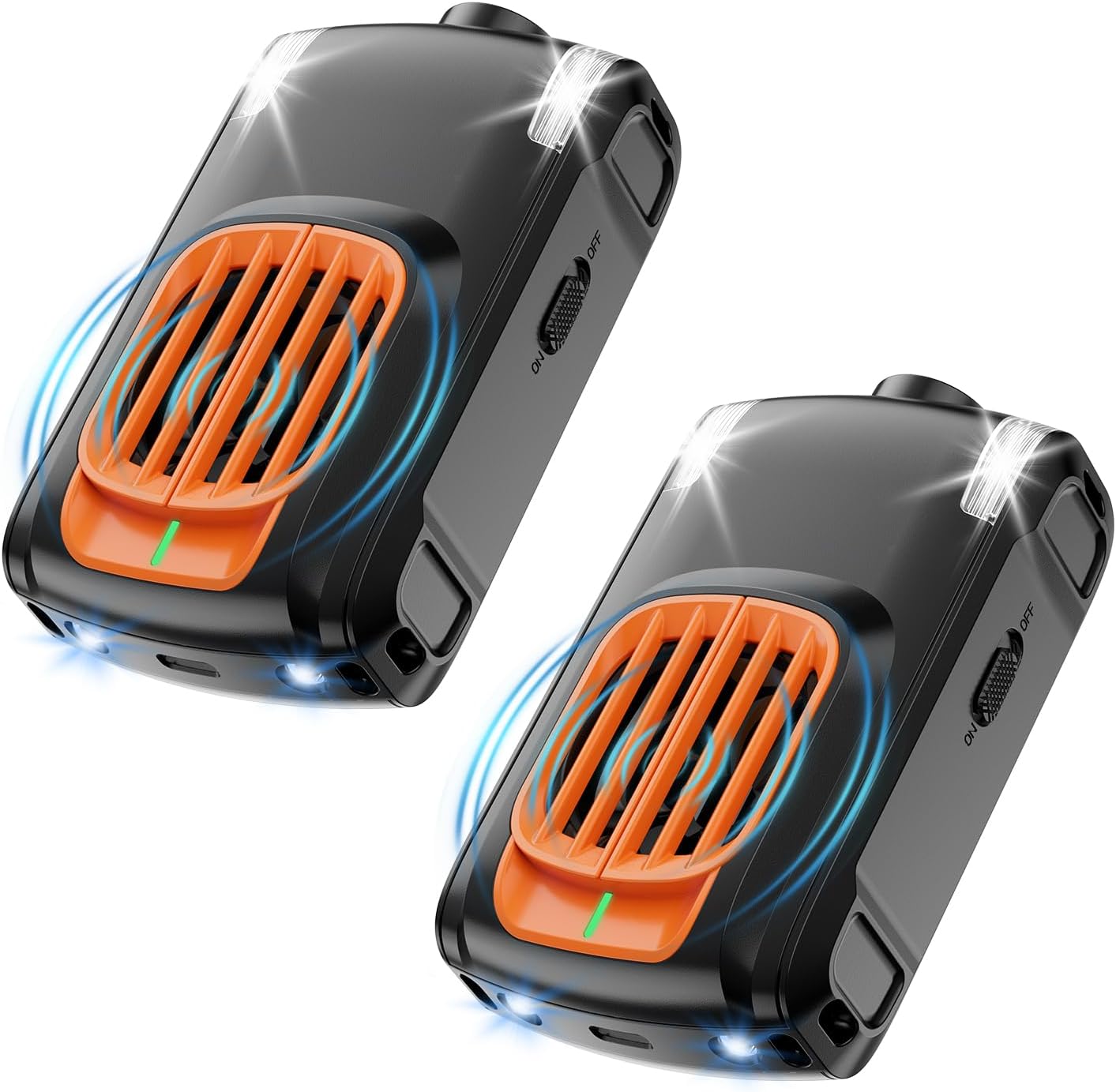 Rodent Repellent for car Engine, Ultrasonic Mouse Repellent Under Hood, Plug-in Powered, 4 Flashing LED Strobe Lights, Keep Rats and Mice Away from Car, Vehicle, RV, Garage 2 Pack (Unscented x2)
