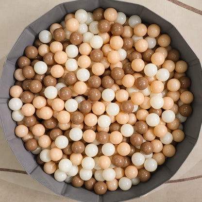 TRENDPLAY Plastic Balls for Ball Pits - Hollow Balls- Safe and Exciting Playtime - Perfect for Baby Pools, Birthday Party Decoration