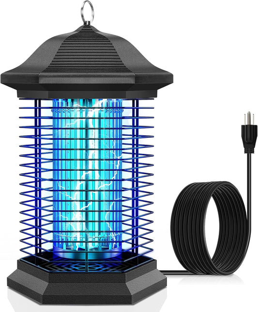 Bug Zapper Outdoor Indoor, 18W Power & 4400V Instant Grid Mosquito Repellent, Insect Control