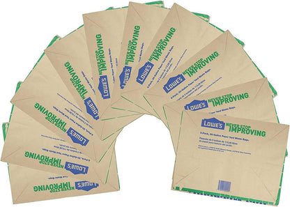 Lowes 30 Gallon Paper Lawn and Leaf Trash Bags, 5 Count (Pack Of 3) 15 Total