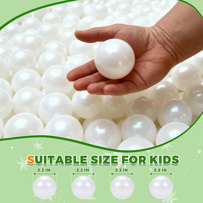 TRENDPLAY Plastic Balls for Ball Pits - Hollow Balls- Safe and Exciting Playtime - Perfect for Baby