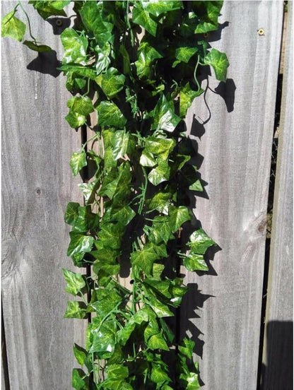 Unilove 168 feet Fake Foliage Garland Leaves Decoration Artificial Greenery Ivy Vine Plants for Home Decor Indoor Outdoors (Ivy Leaves)