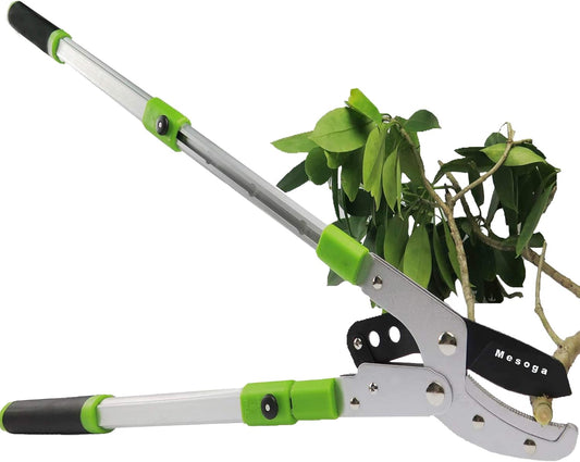 Bypass Lopper with Extendable, Anvil Lopper Heavy Duty, Tree Trimmer Telescopic 26-41 Inch, Garden