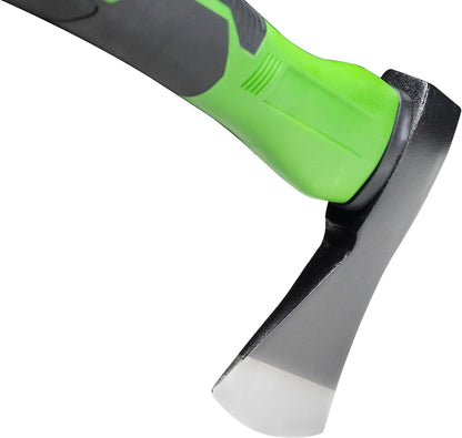 TEXALAN(R) Axe with 14.5" Fiberglass Handle 600g Head Outdoor Camp Hatchet Forged Steel Blade