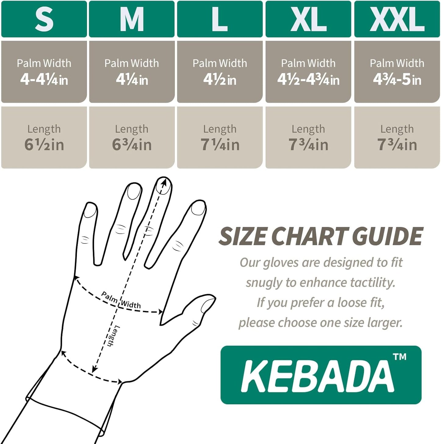 Kebada T3 Winter Work Gloves for Men and Women, Warm Knit Cold Weather Work Gloves, Thermal Insulated Freezer Gloves, 100% Latex Coating Non-slip Grip, Long Wrist Design, 1 Pair, Green, X-Large