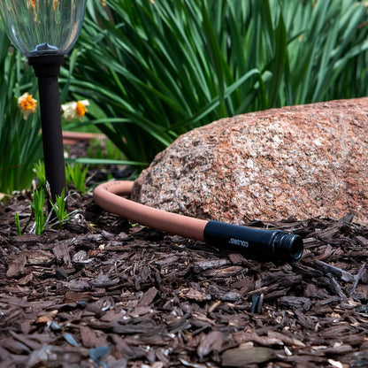 Flexzilla Colors Lead-In Garden Hose 5/8in. x 10ft., Lightweight All-Weather Water Hose, Durable and Flexible, Leak-Free Connections, Red Clay