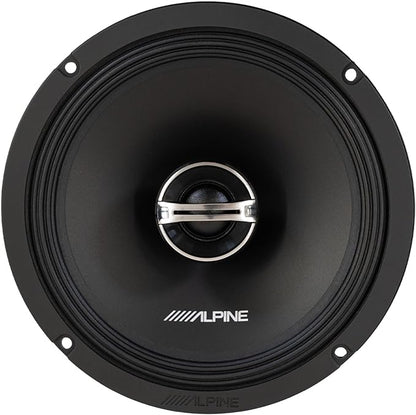 Alpine DM-65-G Coaxial and DM-65C-G Component 6.5-Inch Speakers with Grille Bundle