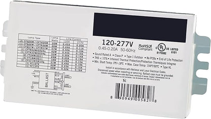 OHLECTRIC Replacement for Syvalnia QTP2X26CF UNV DM - 2-Lamp T4 Compact Fluorescent Ballast 26W