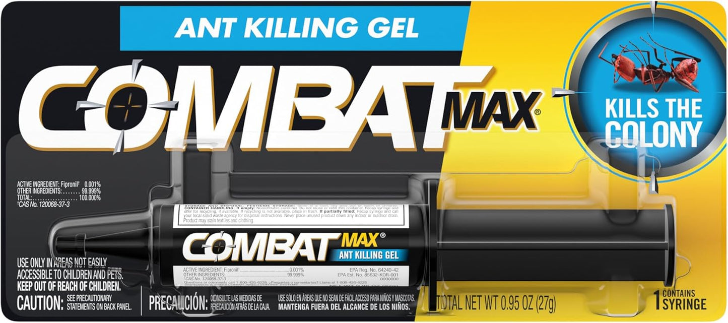 Combat Indoor and Outdoor Ant Killing Gel, 27 Gram (Pack of 12)
