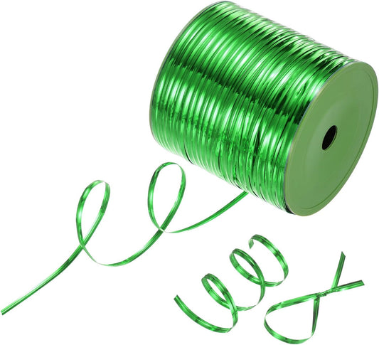 Metal Twist Ties, 500 Yards Metallic Twists Tie Bread Twisty-Ties for Party Decoration/Garden Plant/Gift Wrapping Bag/Cake/Pops Candy/Bakery Bags [Green]