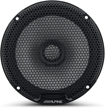 Alpine Two Pairs of R2-S65 Type R High-Resolution 6.5" Coaxial Speakers
