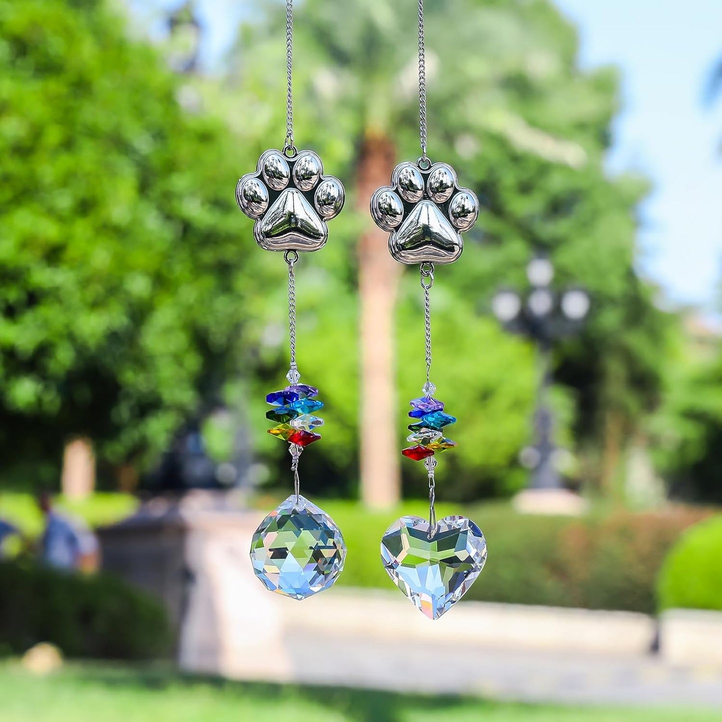 Pet Memorial Suncatcher,Dog Memorial Gifts for Loss of Dog,Cats Remembrance,Pet Loss Sympathy Gift,Bereavement Gifts(Metal)