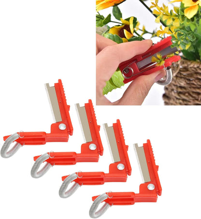 Zerodis 10Pcs Thumb Pruner Knife Multi Function Thumb Fruit Picking Device for Fruit Vegetable Garden Garden Plant Tape Tool for Grapes Raspberries Tomatoes and Vegetables