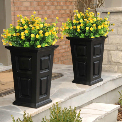 RECUTMS 12 Bundles Outdoor Artificial Flowers UV Resistant Fake Boxwood Plants, Faux Greenery for Indoor Outside Hanging Plants Garden Porch Window Box Home Wedding Farmhouse Décor（Yellow）