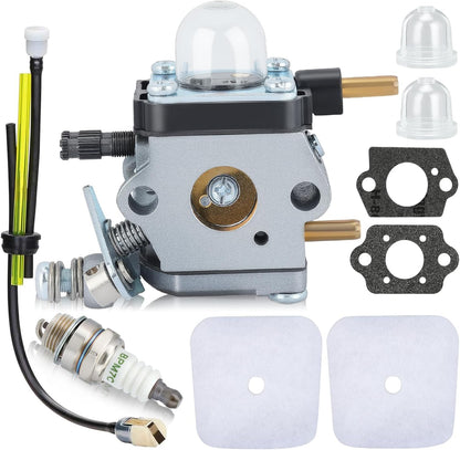 Hipa C1U-K54A Carburetor for Mantis Tiller 7225 7222M 7222 7222E 7230 7920 2-Cycle Cultivator Echo HC1500 HC-1500 TC-210 TC210 Tiller