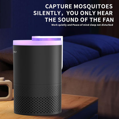 NEXLY MK029 Bug Zapper Trap Indoor Mosquito Zapper Mosquito Killer Fly Traps Flying Insects Zappers Indoor Home UVA Zapper for Bedroom, Livingroom,Studyroom