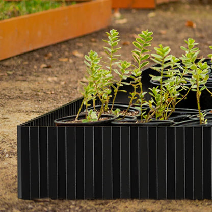 SnugNiture Corrugated Metal Garden Edging,12" x 20' Sturdy Lawn Edging Border,Landscape Edging Border for Lawn, Flower Bed,Garden and Yard