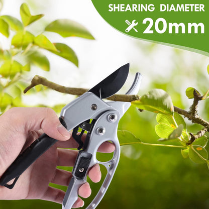 MEPEREZ Ultra Sharp Garden Clippers,Hand Clippers for yard work, Sharp Garden snips and pruners, Work 3 times easier, Premium Gardening shears & scissors