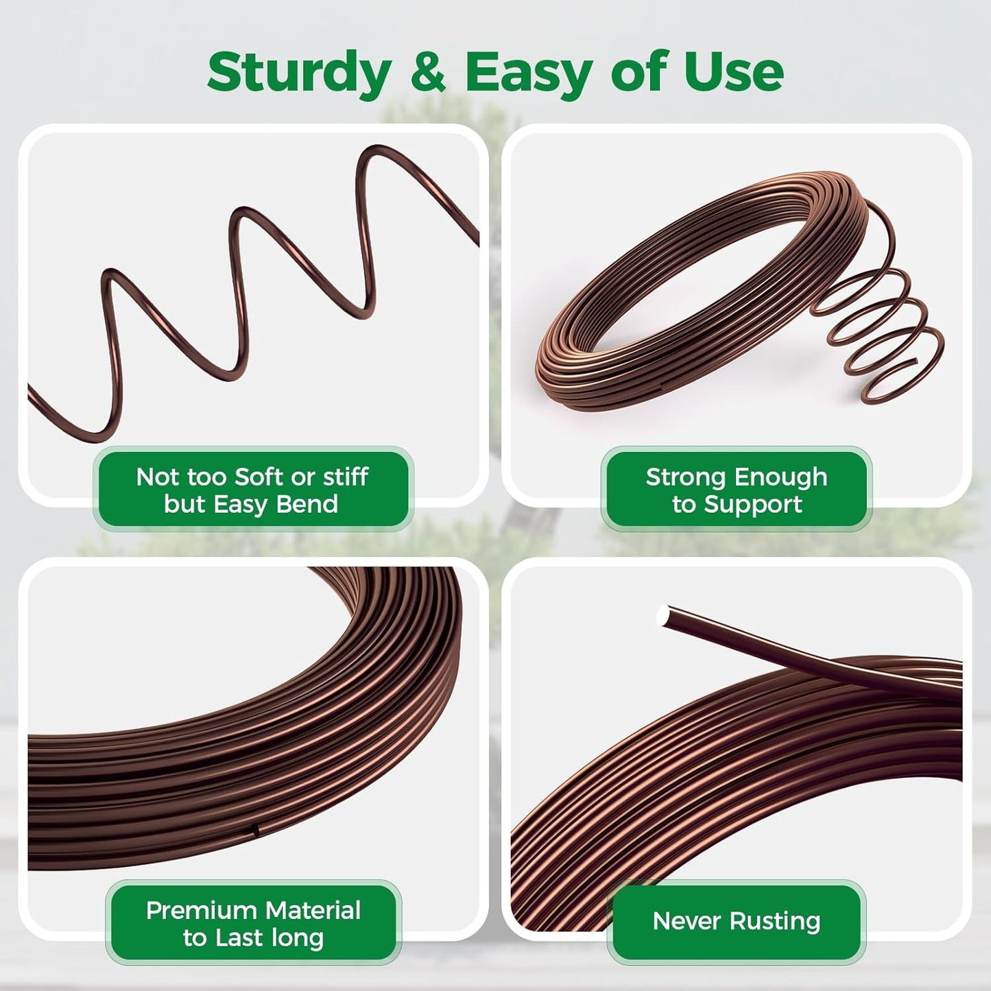 189FT Easy to Bend Bonsai Wire, Aluminum Bonsai Tree Wire in 5 Size -1mm,1.5mm,2mm,2.5mm,3mm with Cutter Set for Training Thin or Thick Branches