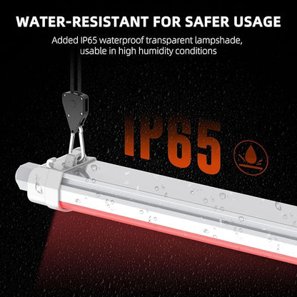 Spider Farmer LED Plant Grow Light GlowR80, 3.2ft Deep Red Supplemental Lighting Bar for Indoor Plants