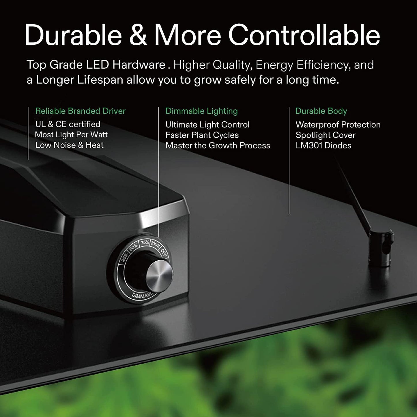 VIVOSUN GIY 4x2 Grow Tent Complete System, 4x2 ft. Grow Tent Kit Complete with 4 Inch Inline Fan Package, VS2000 LED Grow Light, Temperature Humidity Monitor, Netting, Grow Bags, Pruning Shear & Timer