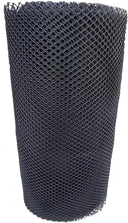 Upgraded Plastic Chicken Wire Fence Mesh 0.7in Poultry Animal Barrier Fence Garden Netting for Farm Poultry Chicken Netting Width 3.3ft(Size:98'L x 3.3'W Roll,Color:Black)